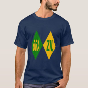 T-shirt foncé marine  homme BRAZIL