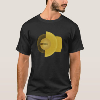 T-shirt foncé plâtré