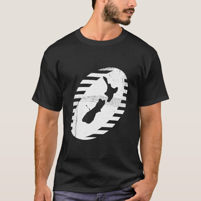 T-shirt foncé sale de boule de rugby de la (Devant)