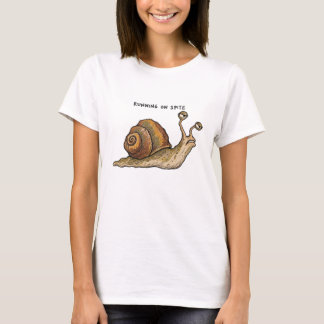 T-SHIRT FONCTIONNE SUR L'ACHARNEMENT ESCARGOT