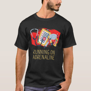 T-shirt Fonctionnement sur Adrenaline Médicale Staff Front