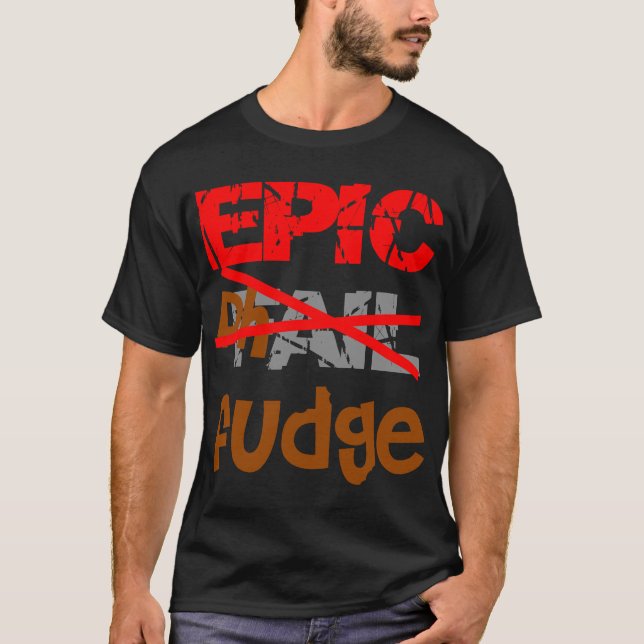 T-shirt Fondant épique (Devant)