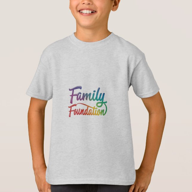 T-shirt Fondation familiale (Devant)