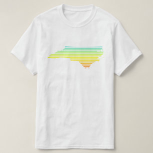 T-shirt fondre froid de la carolina du nord