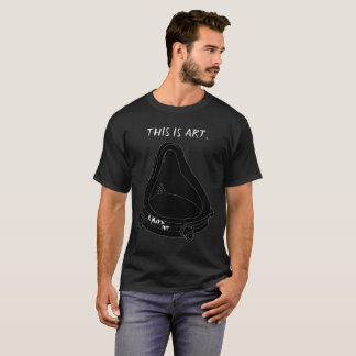 T-shirt Fontaine de Marcel Duchamp (Dégradé inverse)
