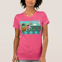 T-shirt Fontaine Soda Rétro