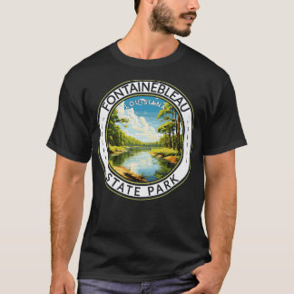 T-shirt Fontainebleau State Park Louisiana Travel Art Badg