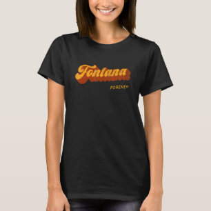 T-shirt Fontana Forever Résident California Ca Tourist