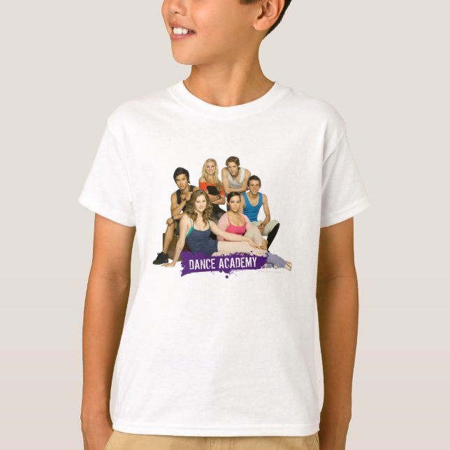 T-shirt Fonte d'académie de danse (Devant)