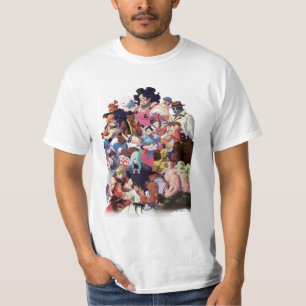 T-shirt Fonte de grève de Street Fighter 3 troisième