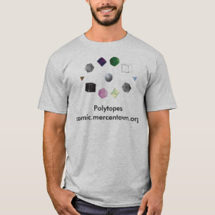 T-shirt Fonte de Polytopes