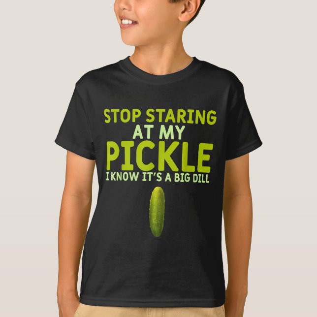 T-shirt Food Stop Staring At My Ckle Funny Ckles  (Devant)
