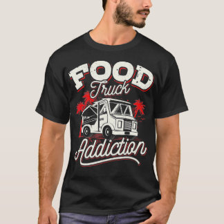 T-shirt Food Truck Funny Love Food Truck Food