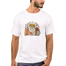 T-shirt Foodie Jarre à Biscuits Dessin Animé Migno