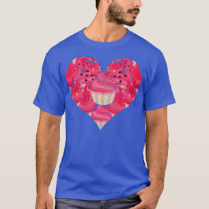 T-shirt Foodie Love Dessert Cuisson Frosting Cupcake