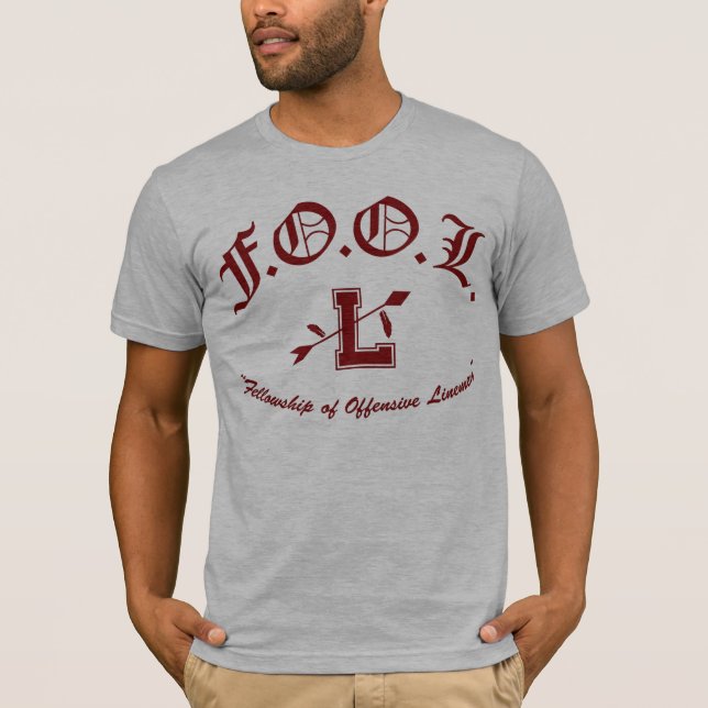 T-shirt FOOLred (Devant)