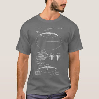 T-shirt Foot Ball 1903 Patent vintage Gift for Football Lo