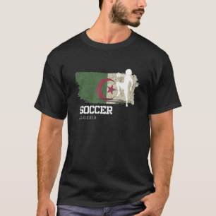 T-shirt Football Algérie Drapeau Football Femme Football F