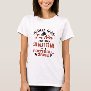 T-shirt Football Amateurs de gens pensent que je suis une
