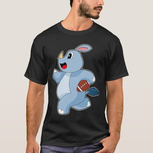 T-shirt Football américain de Rhino (Devant)