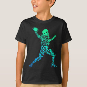 T-shirt Football Américain Garçons Enfants Hommes