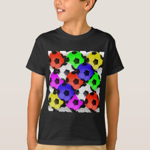 T-shirt Football américain multicolore