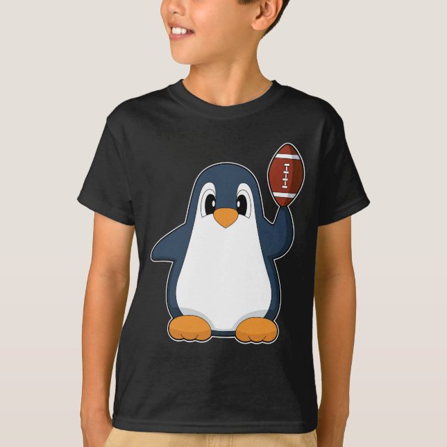 T-shirt Football américain Penguin (Devant)