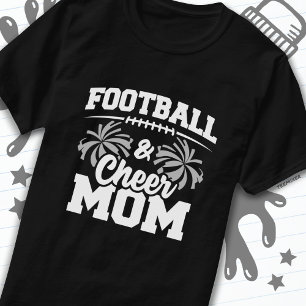 T-shirt Football Cheer Squad School Jeux de sport Fière ma