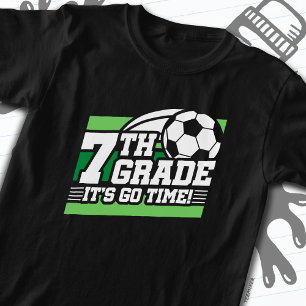 T-shirt Football de 7e année Première journée Retour à l'é