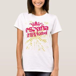 T-shirt Football de l'ESPAGNE - de l'Espana