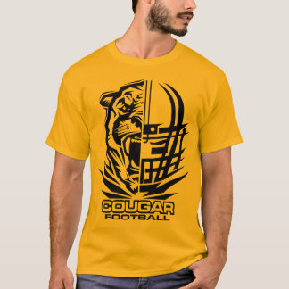 T-shirt football des cougars