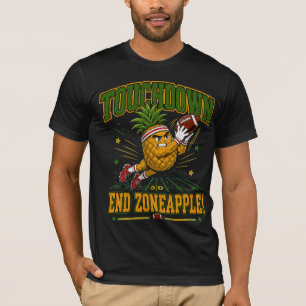 T-shirt Football Drôle Ananas
