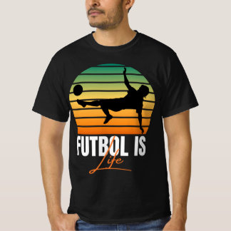 T-shirt Football est la vie