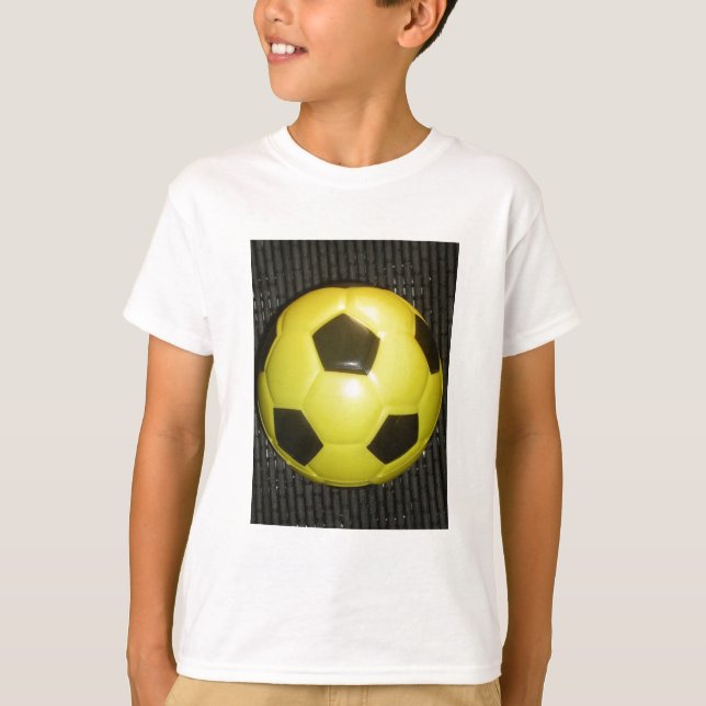 T-shirt Football Jaune et Noir (Football) (Devant)