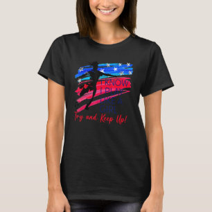 T-shirt Football Je Joue Comme Une Fille Essaie De Garder 