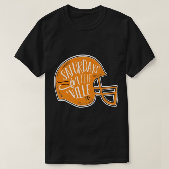 T-shirt Football Le Samedi À Knoxville Tennessee (Design devant)