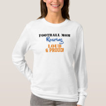 Football Maman Blue Orange Numéro