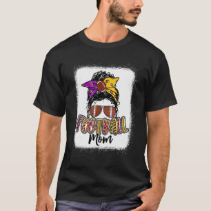 T-shirt Football Maman Purple Et Or