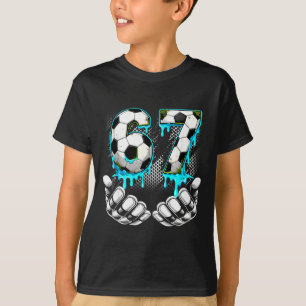 T-shirt Football masculin 67 6 7 Six Sept Mème Drôle Gen A
