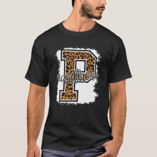 T-shirt Football Panther School Sports Fan Team Spirit