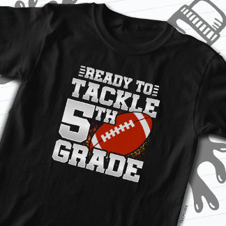 T-shirt Football Premier jour 5e année Retour à l'école