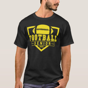 T-shirt Football Senior Night Football Senior 2025 Graduat