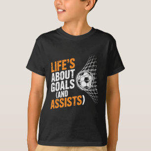 T-shirt Football Sport Vintage Football Vies Sur Les Buts