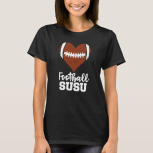 T-shirt Football Susu Football Heart Grandma Susu