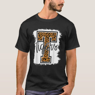 T-shirt Football Tigers École Ventilateur Sport Team Spiri