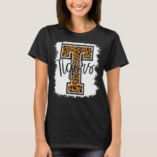 T-shirt Football Tigers École Ventilateur Sport Team Spiri