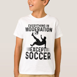 T-shirt Football - Tout en modération sauf le football