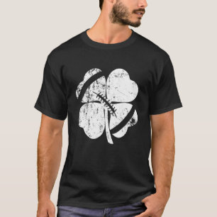T-shirt Football vintage St. Patrick's Day Shamrock irland
