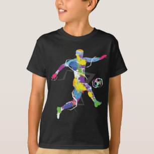 T-shirt Footballeur