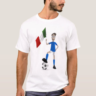 T-shirt Footballeur de l'Italie